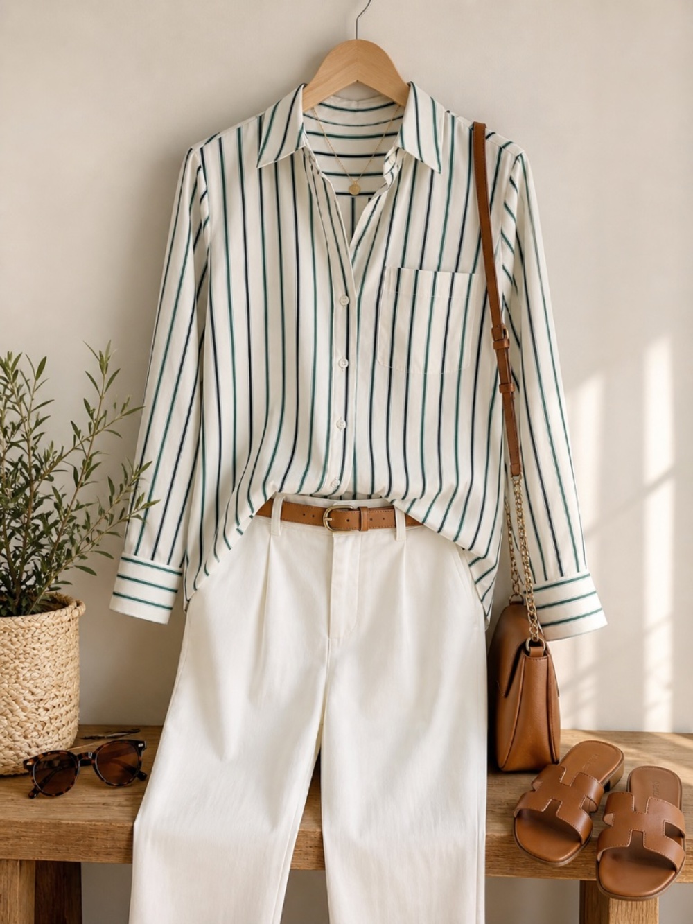 Rails Silk Striped Button-Down Blouse NWT – Size XS – Luxe Classic